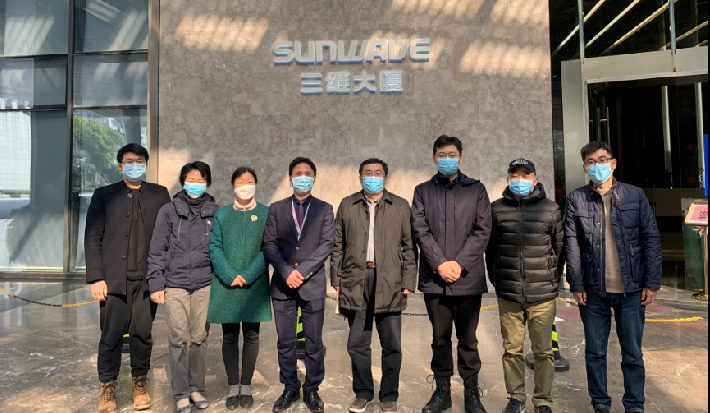 滨江区委书记王敏一行莅临J9旗舰厅通讯考察指导复工复产事情 - 公司新闻 - J9旗舰厅通讯——天下和你更近